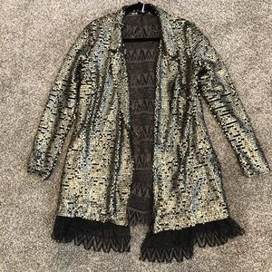 Free people sequin blazer